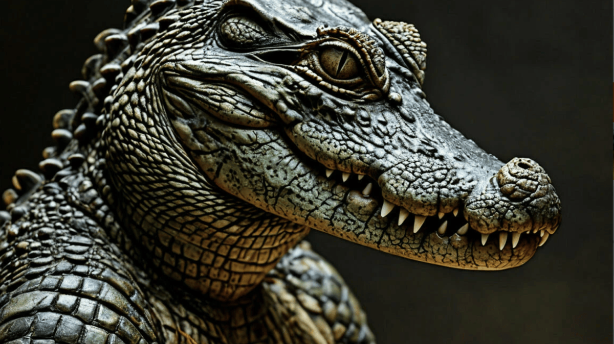 Один из этапов эволюции крокодилов