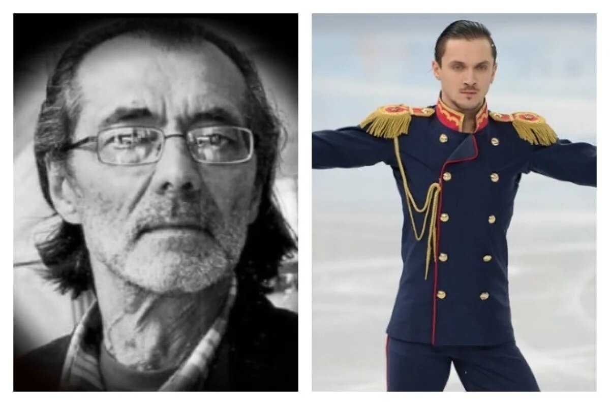    Тренер по фигурному катанию Валерий Тюков и олимпийский чемпион Максим Траньков