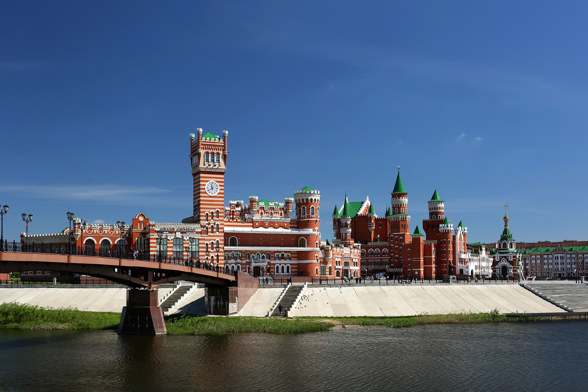 Йошкар-Ола, вид на Патриаршую площадь