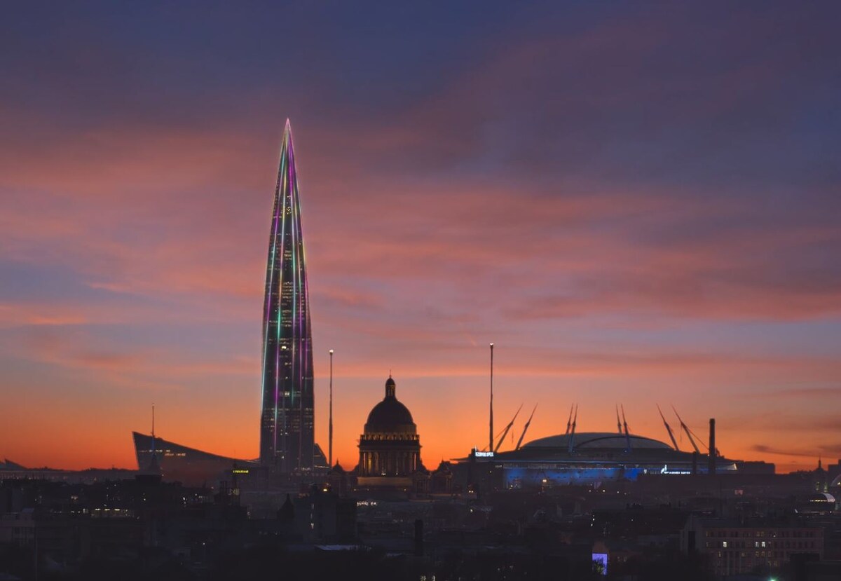    Фото: кадр видео из Telegram-канала «Lakhta Center / Лахта Центр»