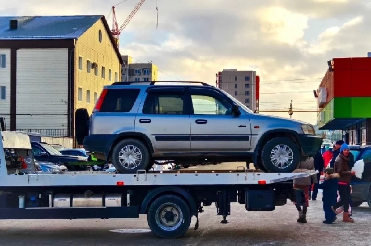    В Томской области за неделю эвакуирован 51 автомобиль за нарушение ПДД
