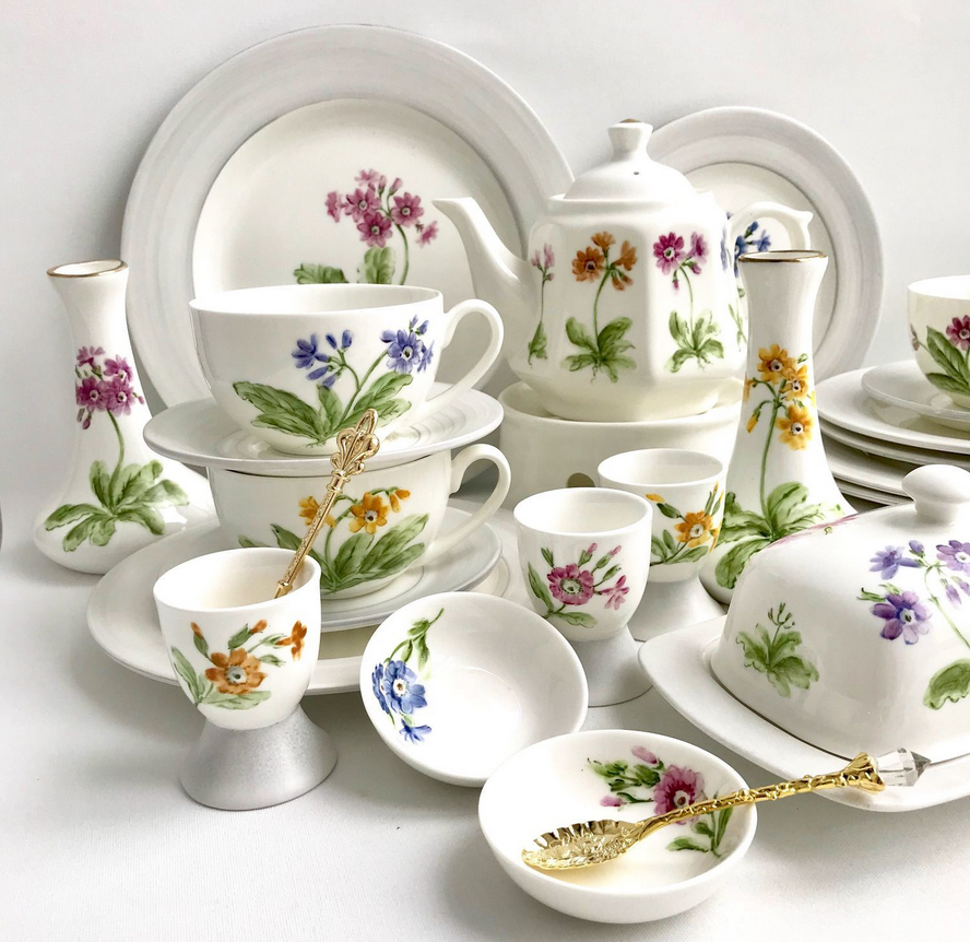 Чайный сервиз "Примулы"