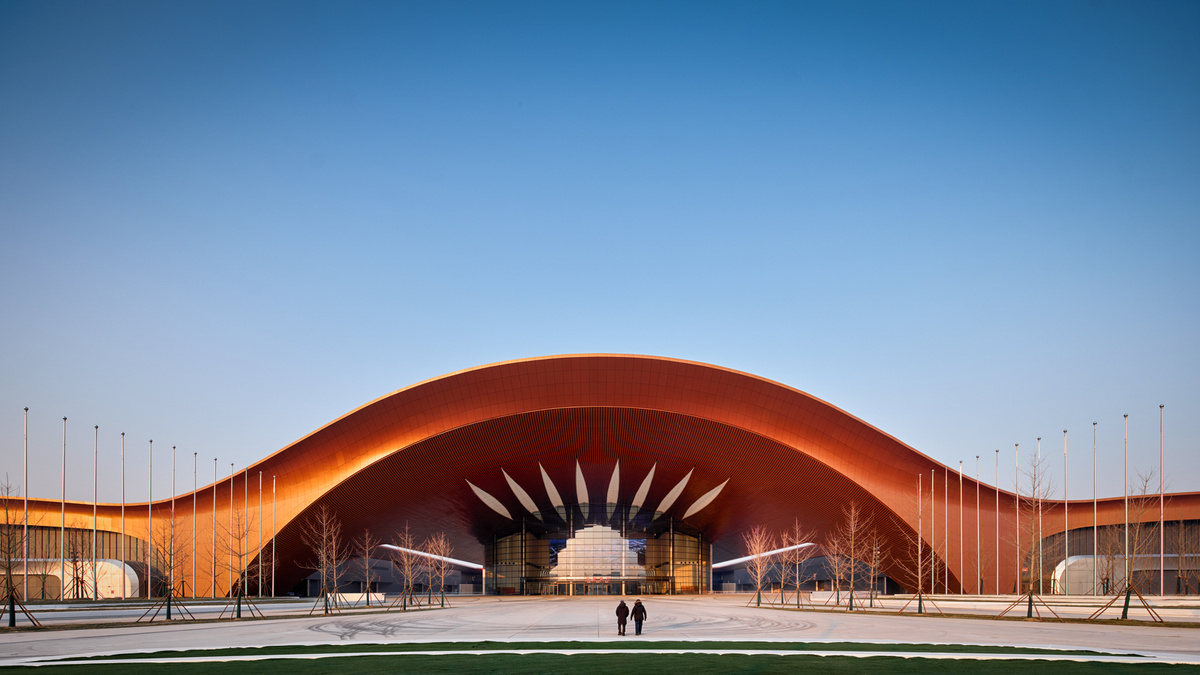 Project: CIECC | Architecture: Zaha Hadid Architects (ZHA) | Photo: Virgile Simon Bertrand | Geo: Beijing, CH