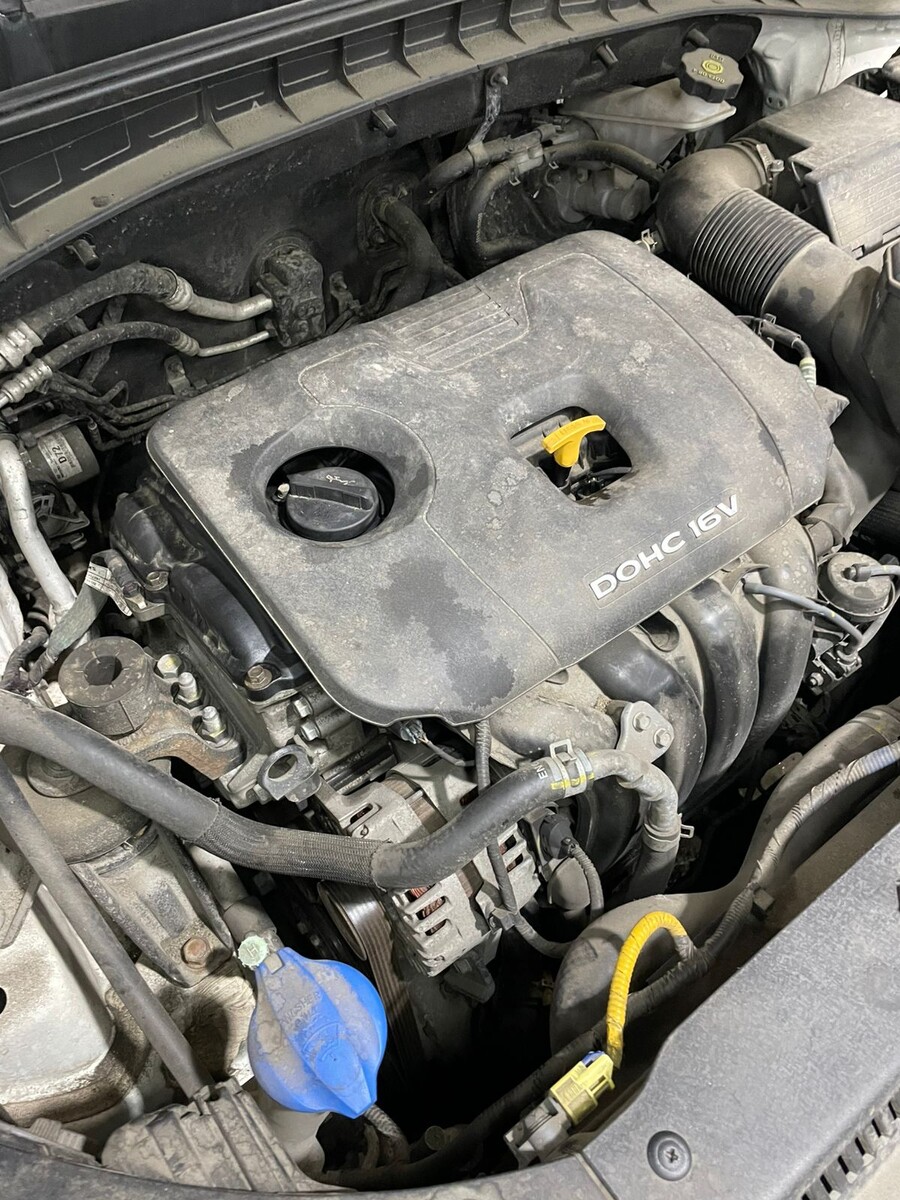 Под капотом Hyundai Tucson двигатель 2.0 G4NA
