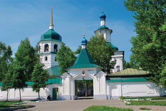 Главные вид монастыря
