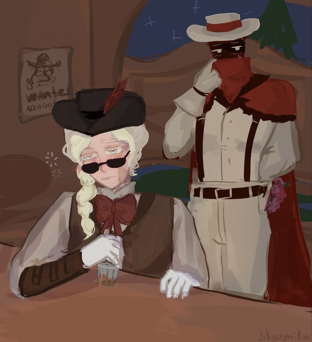 Рисунок дочки. Лицо у меня было вот ровно такое. И желание что-нибудь выпить, чтобы успокоиться, тоже было 😁