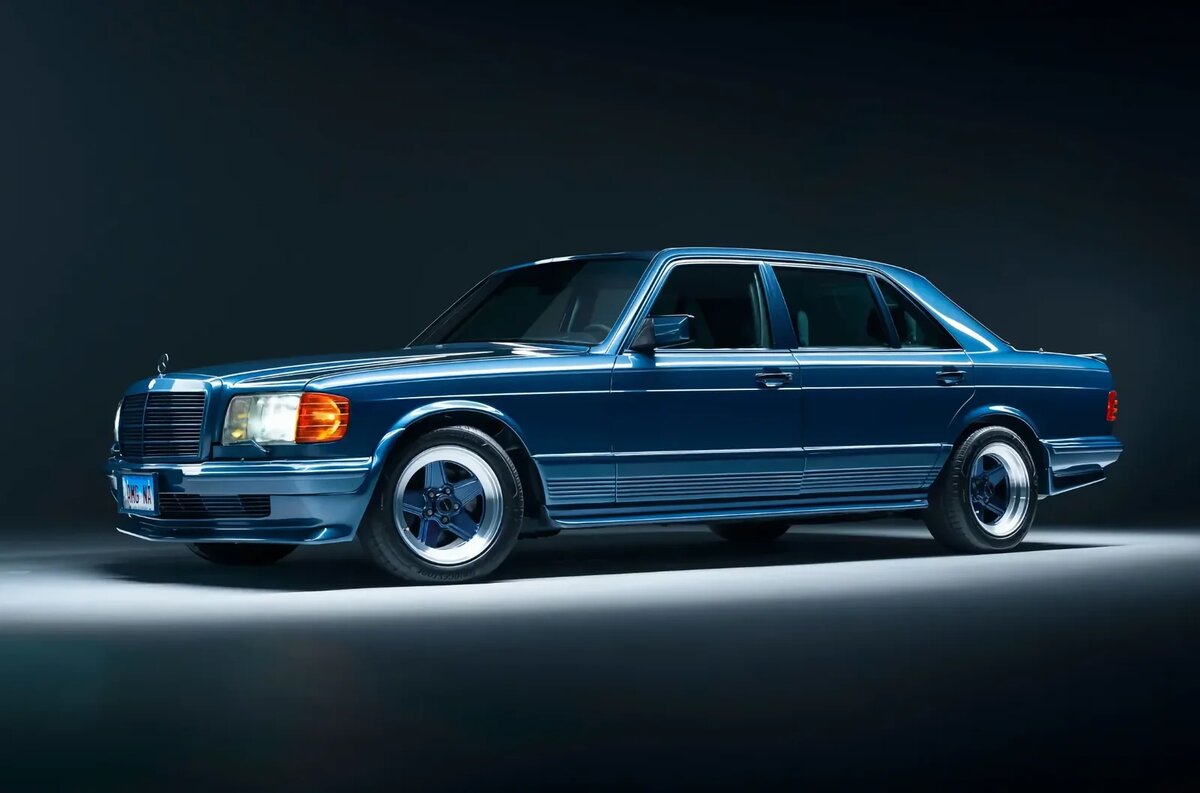 Mercedes-Benz 500 SEL 5.0 AMG Blueberry