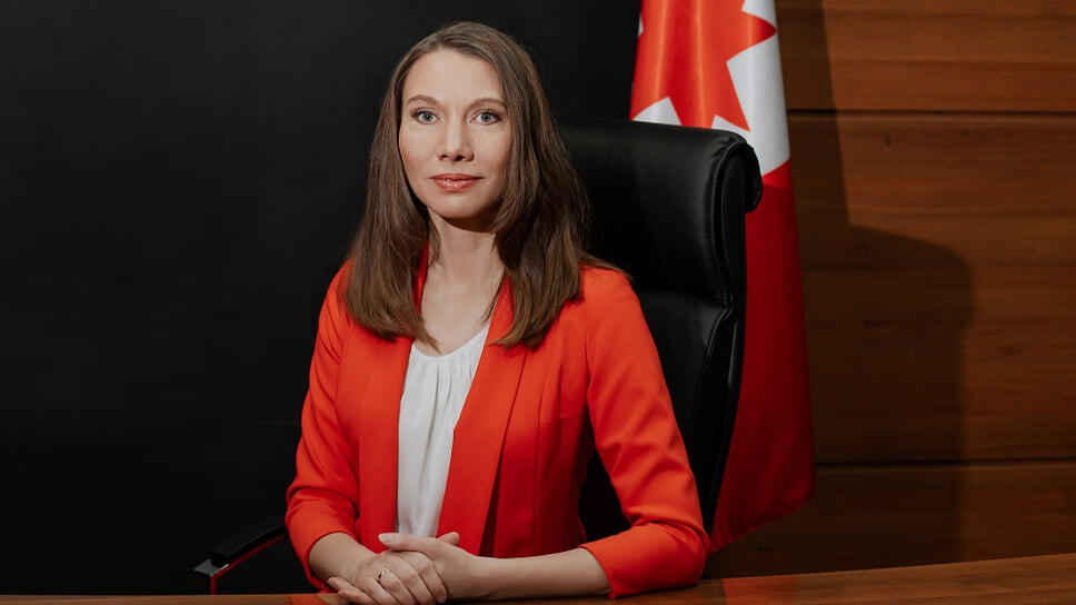 Постоянный представитель главы Удмуртии при президенте РФ — заместитель председателя правительства региона Дарья Сунцова.📷Фото: ppur.udmr.ru