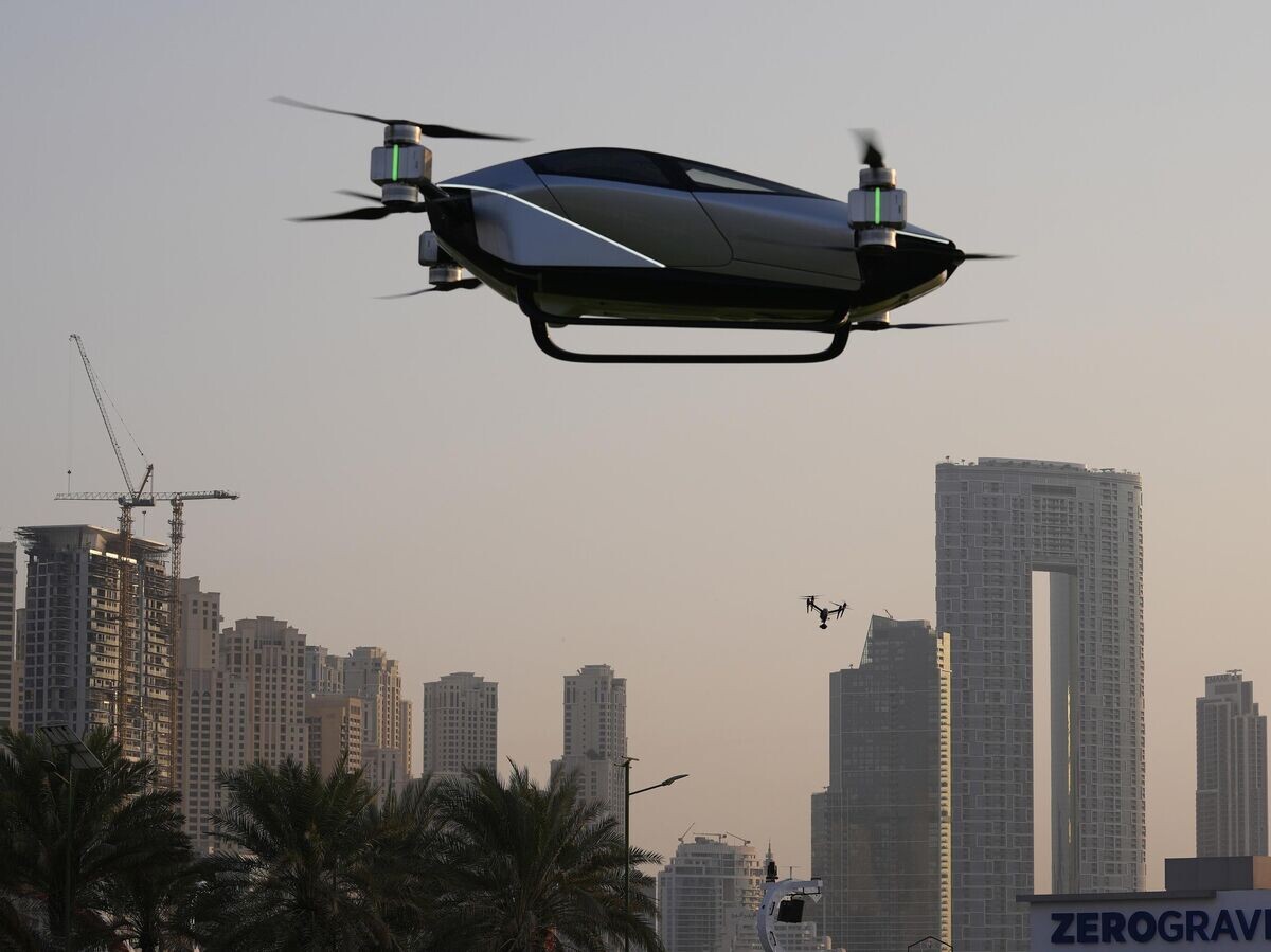    Летающий электромобиль XPeng X2© AP Photo / Kamran Jebreili