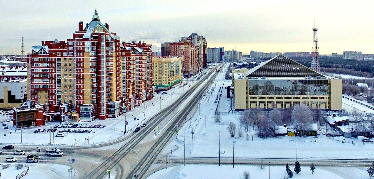 Сургут зимой 