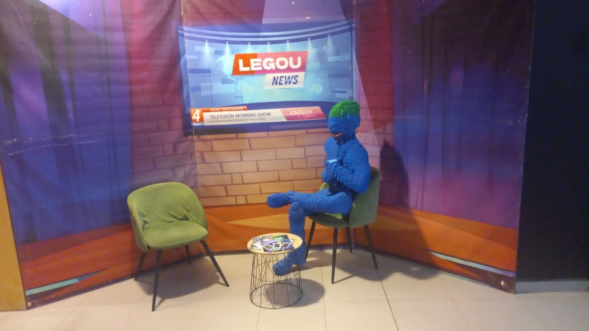 Фото с выставки лего в Самаре 