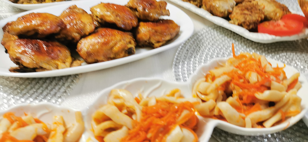 Салат из кальмара