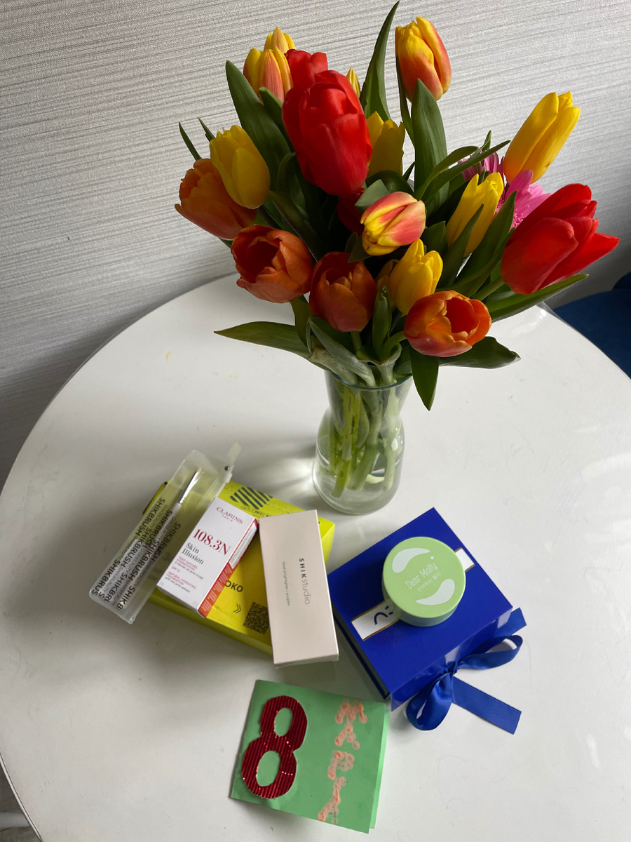 + открытка от Маши из садика