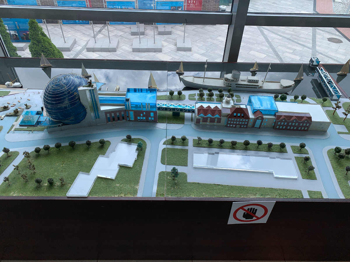 Макет музея.