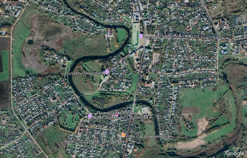 Суздаль-"большой живот".