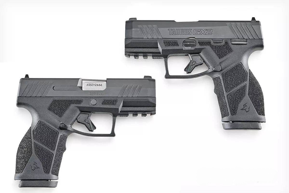 Характеристики Taurus GX2 могут быть аналогичны характеристикам GX4 Carry, включая передние и задние направляющие выступы и внешний экстрактор. Однако текстура рукоятки и магазинов у этих моделей отличается. Стоимость GX2 ниже благодаря использованию новых роботизированных производственных процессов. 