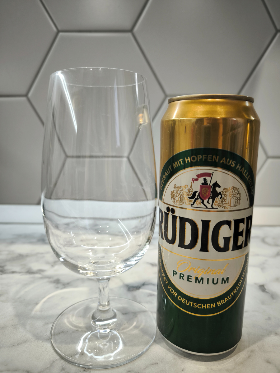 Пиво "Rüdiger Original Premium" (Рюдигер Оригиналь Премиум) от Балтики