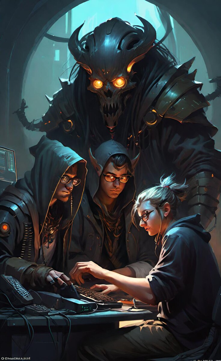 Фэнтезийные гики-айтишники