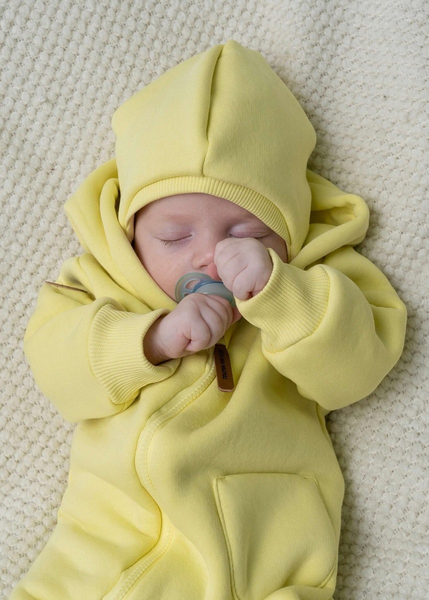 Комбинезон из футера утепленный (арт. 1632-80)