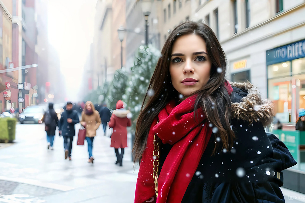 В ПФО возможны в ближайшее время метели и снежные бури.  Фото: Изображение сгенерировано нейросетью Kandinsky 3.1