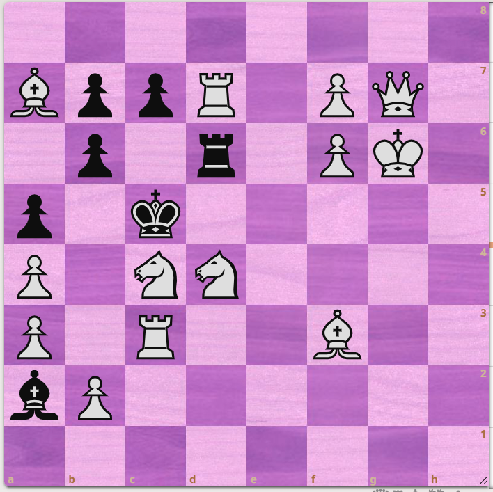 1. Мат в 2 хода, ход белых