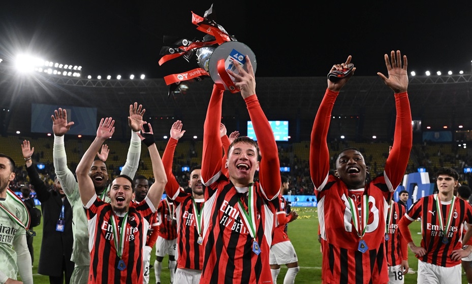    «Интер» и «Ювентус» поздравили «Милан» с победой в Суперкубке Италии. Фото: Global Look Press