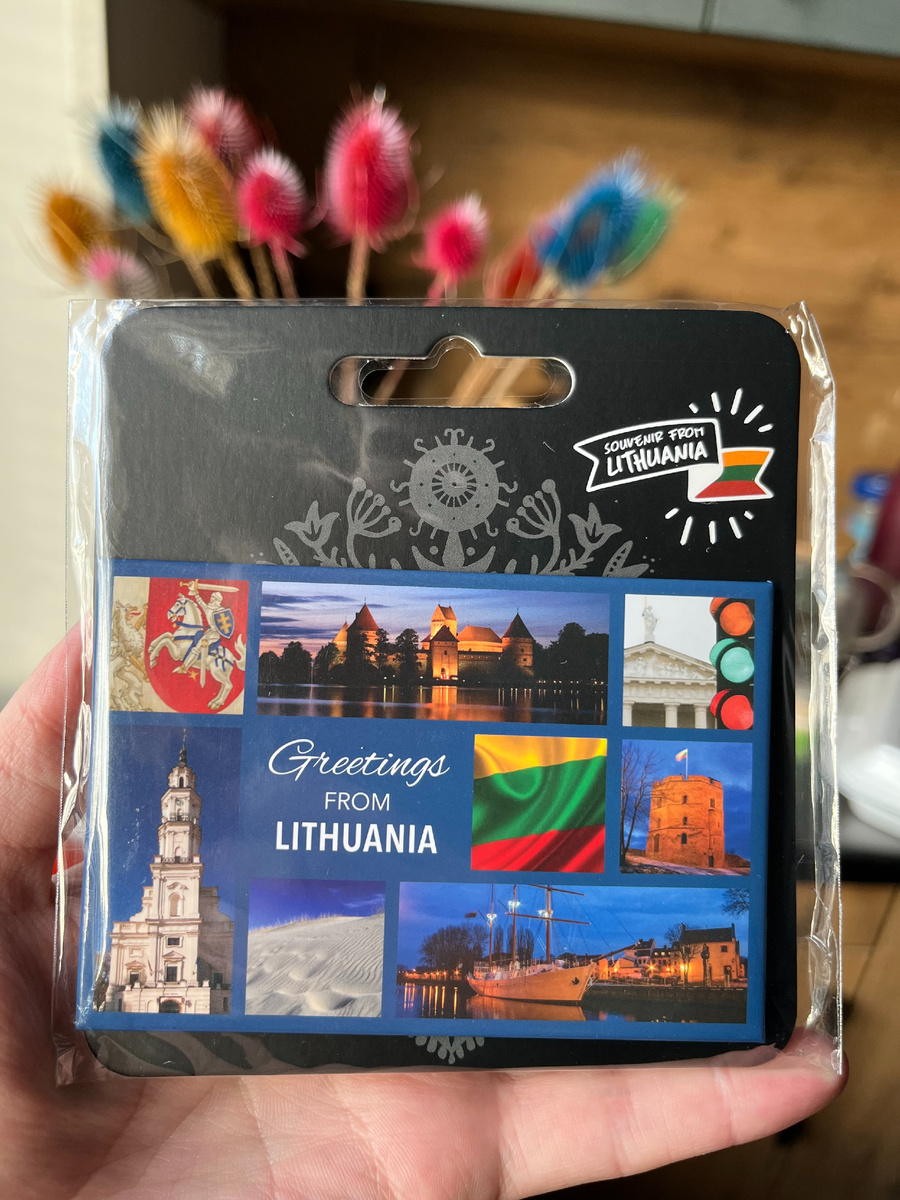 4. San Ant: подарок из Литвы. Фото из личного архива. 