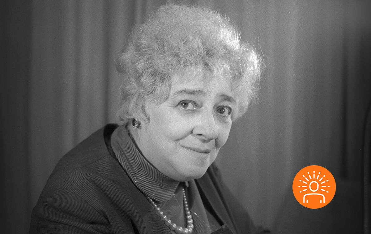 Фаина Георгиевна Раневская (урождённая Фанни Гиршевна Фельдман) — советская и российская актриса театра и кино. Заслуженная артистка РСФСР (1937), Народная артистка РСФСР (1947), Народная артистка СССР (1961). 