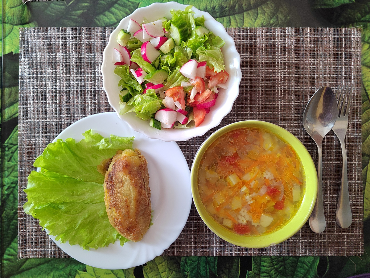 "Праздничный" обед