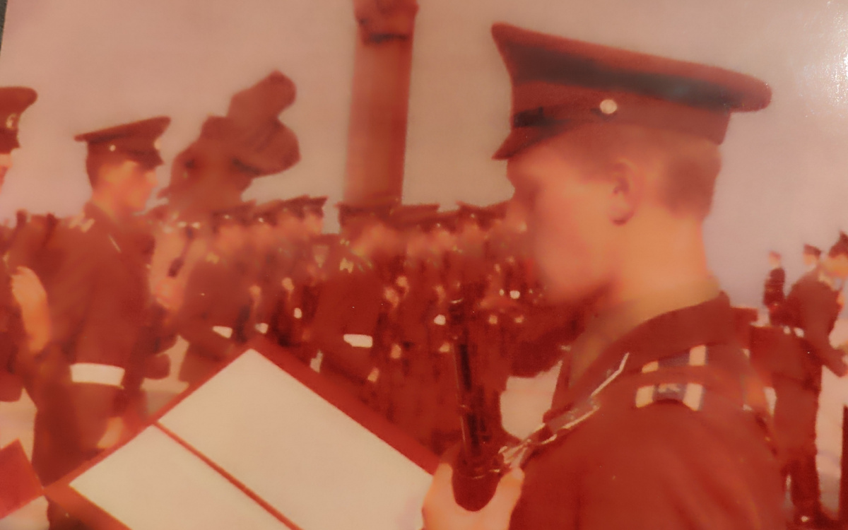 Присяга. Фото из личного архива семьи