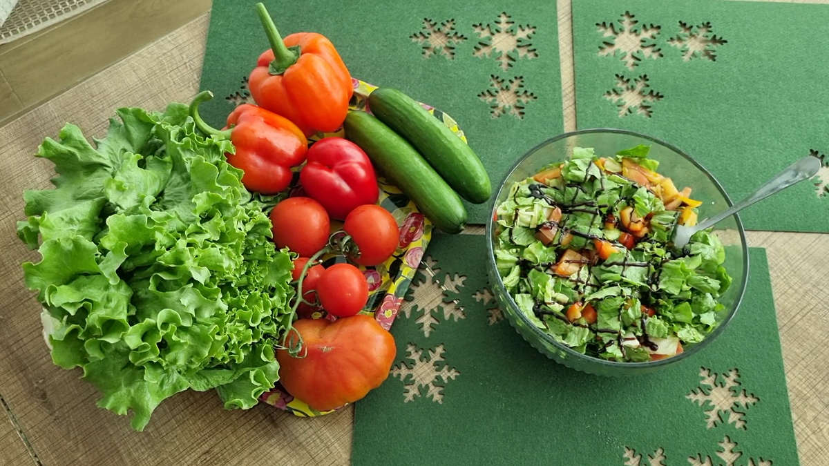 Овощи и салат