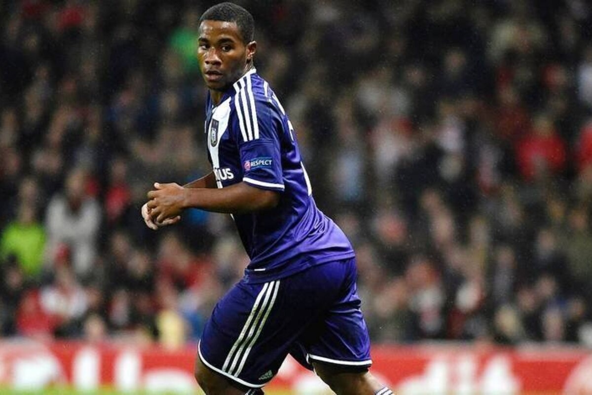 Кавайа в составе "Андерлехта"...