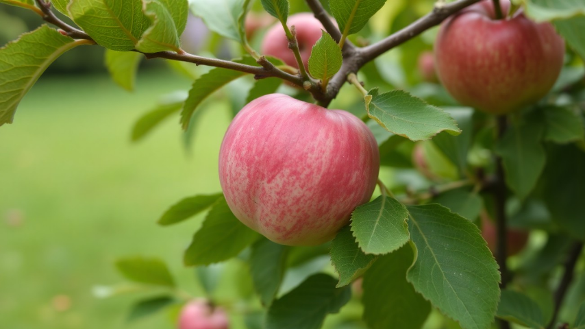 Яблоки лето 2024