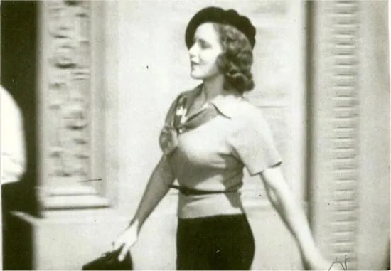 Лана Тернер в фильме "Они не забудут" 1937 г.