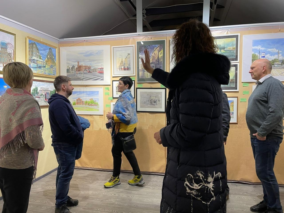 Фото: Трамвай художников