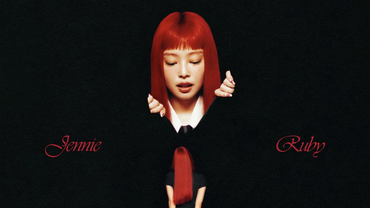 Фрагмент обложки альбома Jennie - "Ruby"