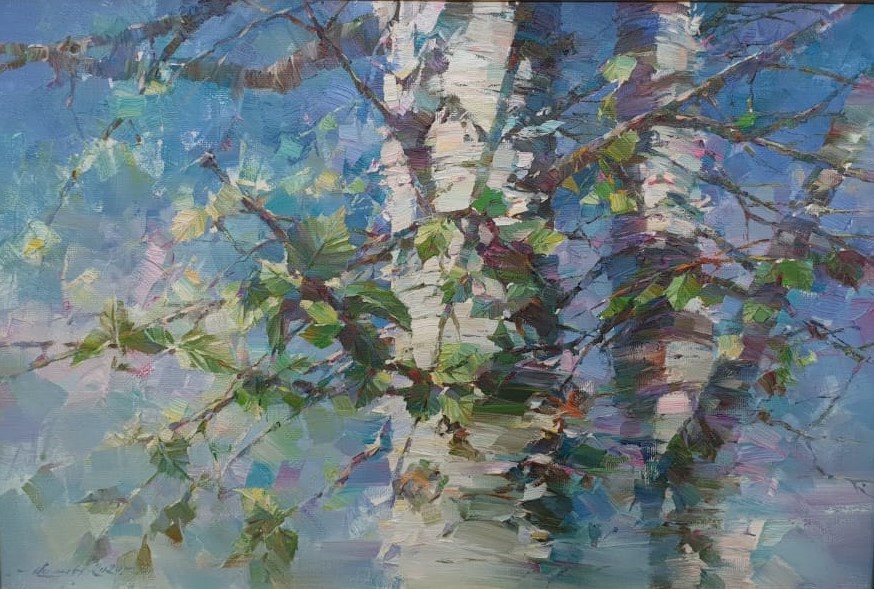 Олег Тимошин Белая Русь 2020 холст, масло