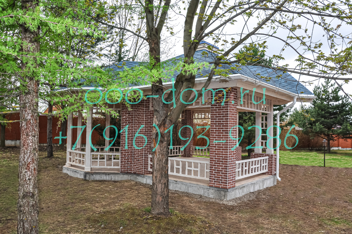 Беседка в классическом стиле