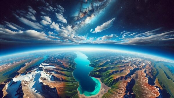 На месте озера Байкал образуется океан пресной воды. Обложка © Shutterstock AI