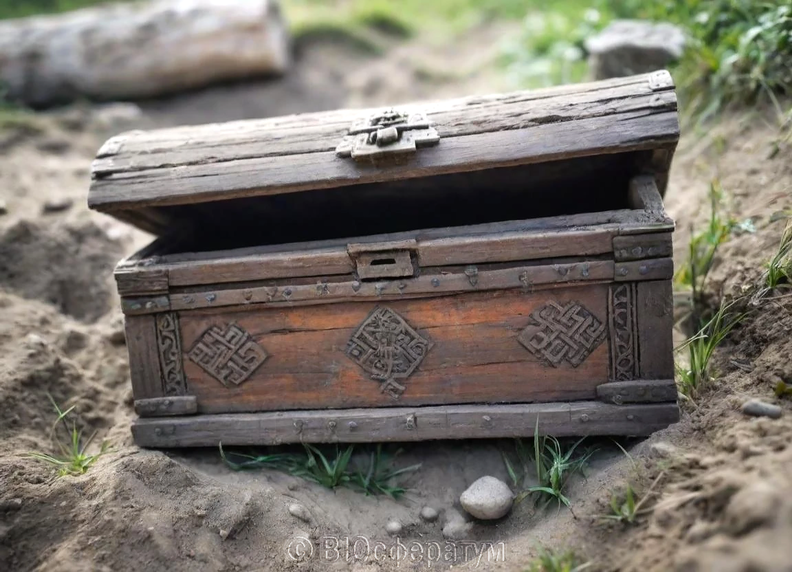 Сундук открылся.