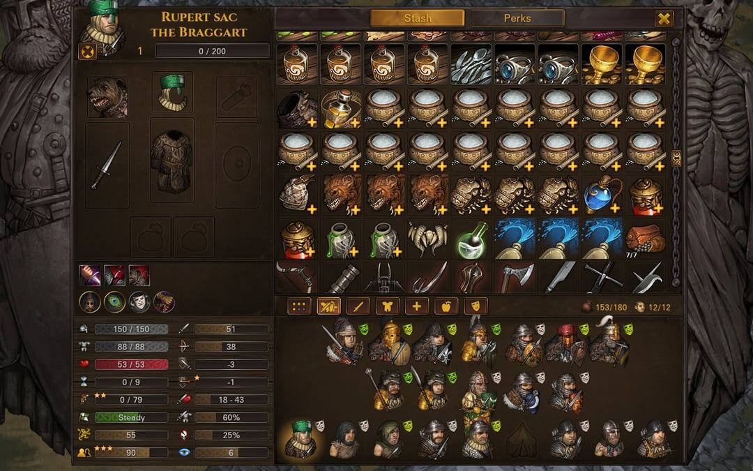 Практически весь инвентарь игрока забит материалами и скрафчеными расходниками - а нормальный лут куда пихать?