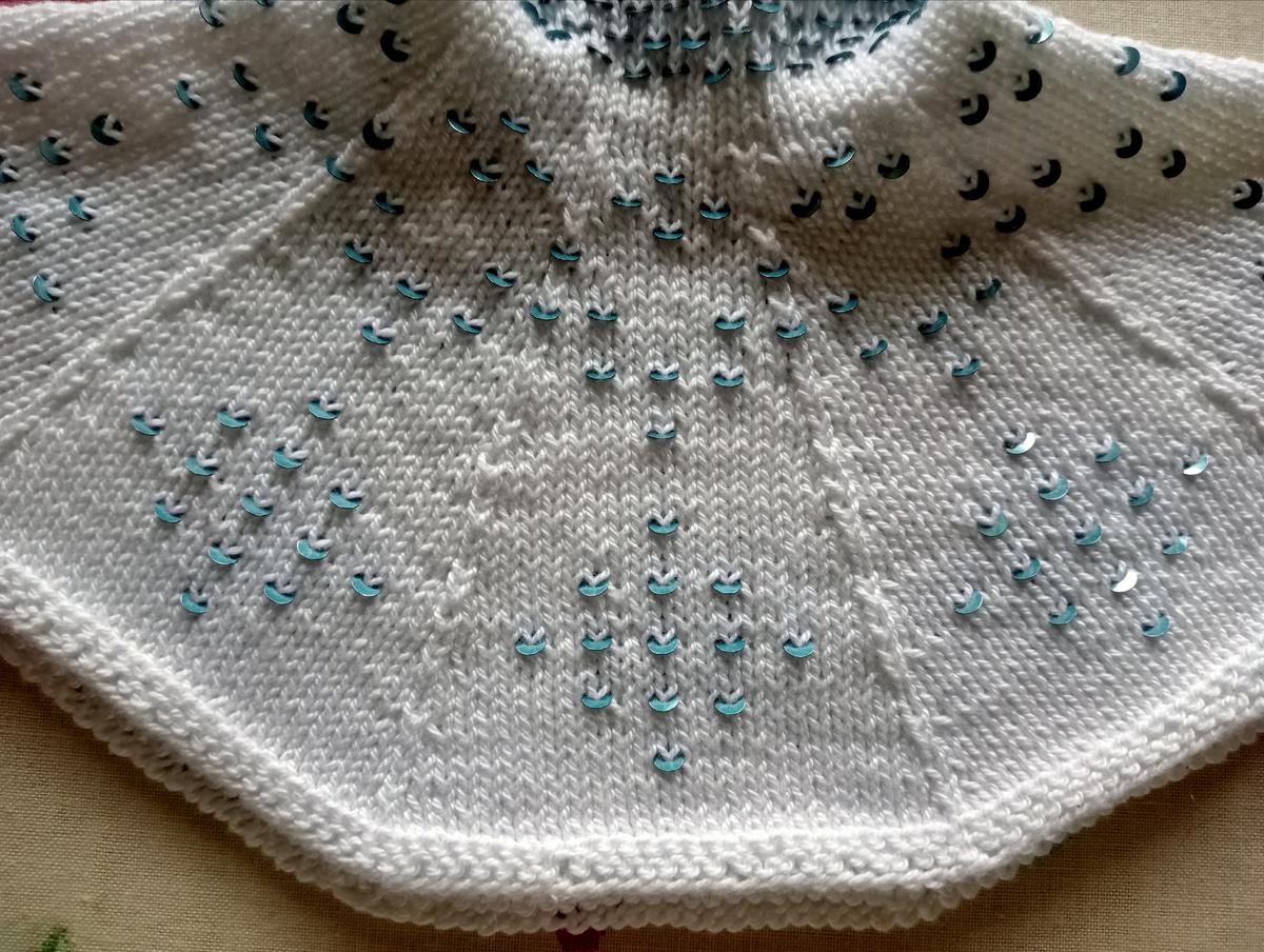 Юбка платья с пайетками, фото авторов