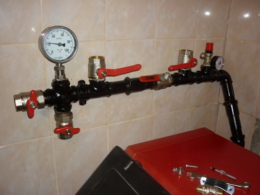 Твердотопливный котёл был смонтирован в 2010 году, но по ряду причин так и не был запущен в эксплуатацию