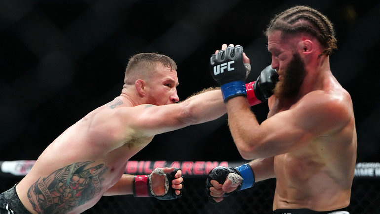    Джастин Гейджи и Рафаэль Физиев.Imagn Images USA Today Sports