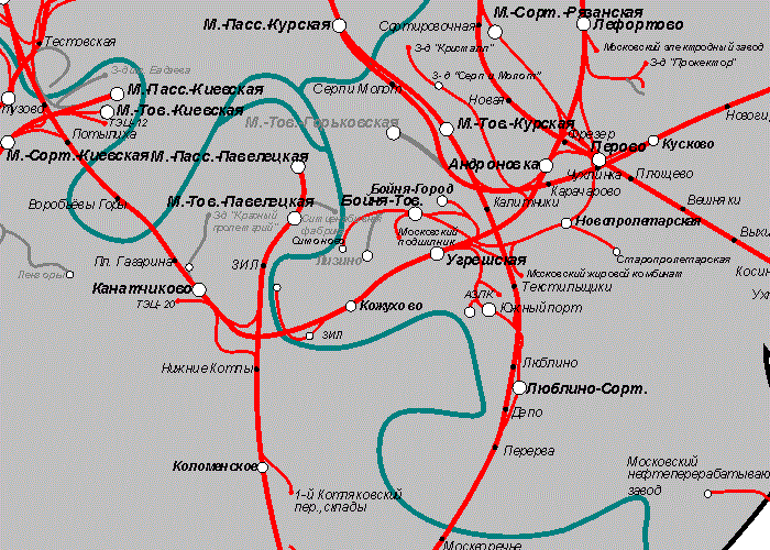 © Andrey Volykhov / Wikimedia Commons / CC BY 3.0 (Московская железная дорога, 2007 г.)