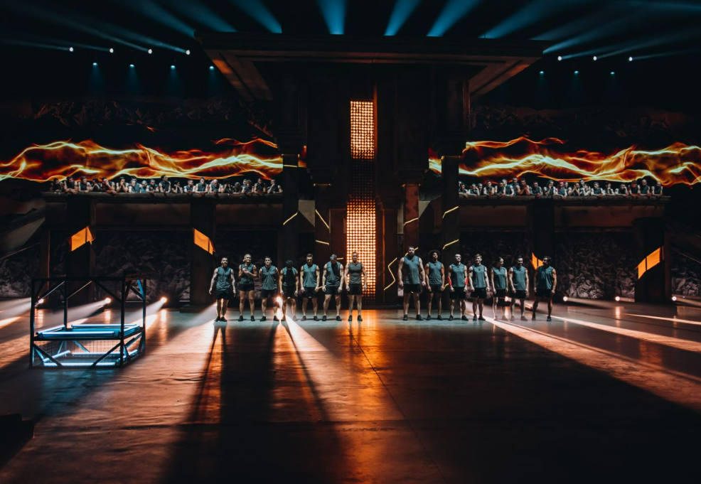 Кадр из шоу "Титаны " 09.03.2025