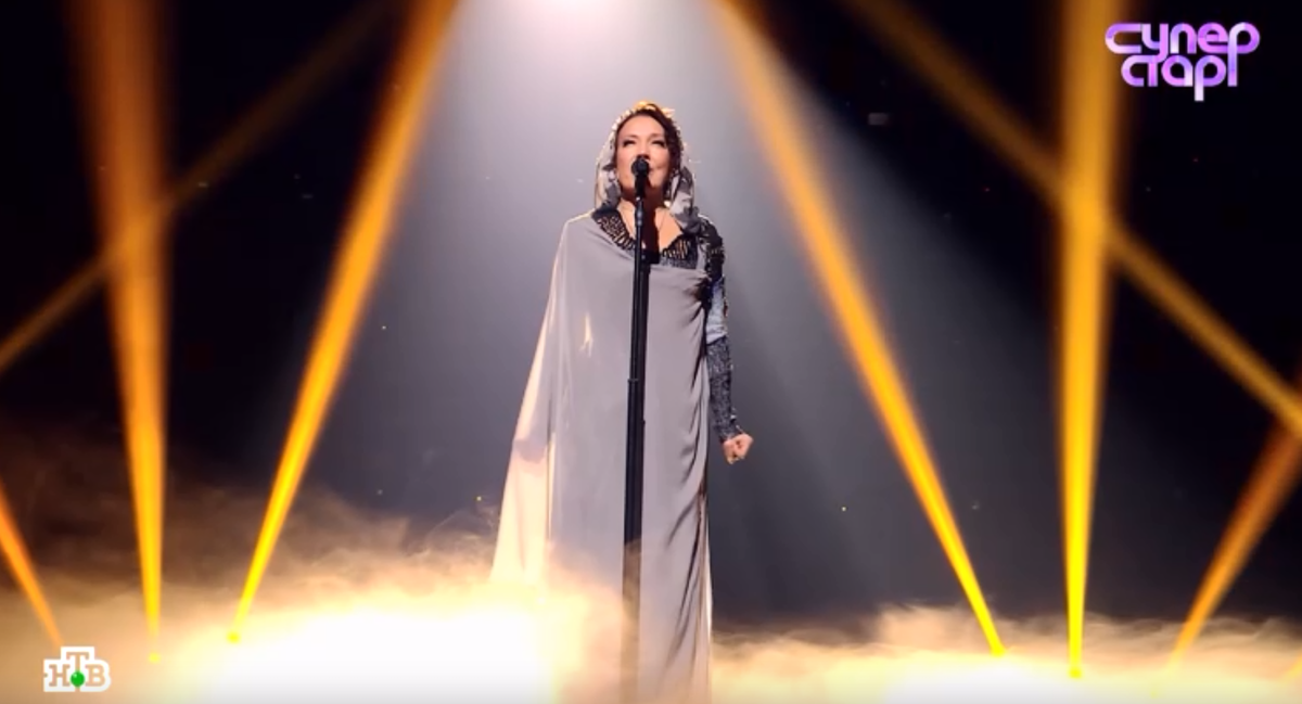 Азиза в шоу Суперстар! 6 выпуск Канал НТВ