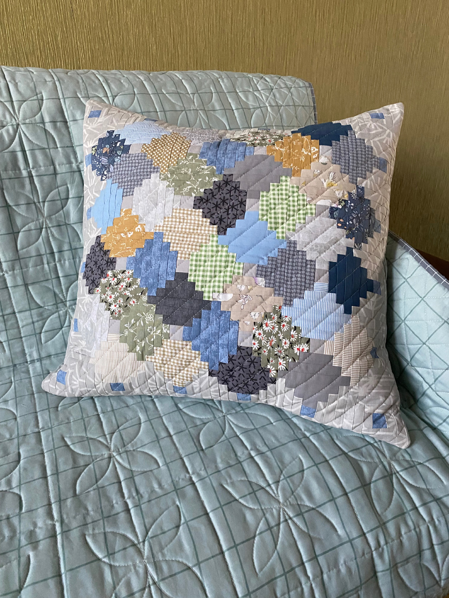 Вот такая наволочка на подушку получилась