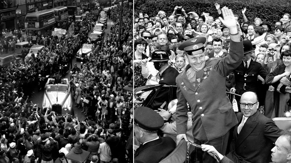   Гагарин в Лондоне