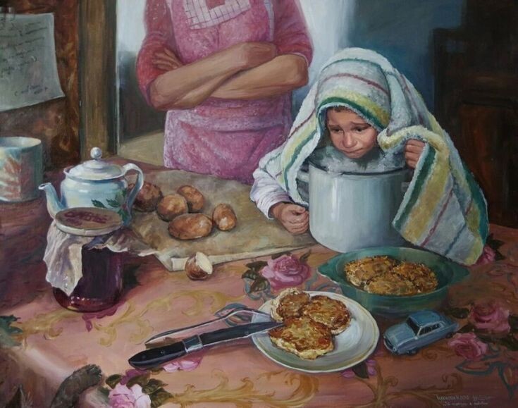 Ингаляции над картошкой